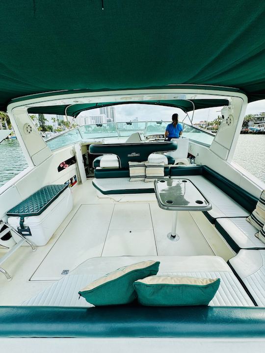 Yacht de 50 pieds SeaRay Sundancer ! Votre meilleur moment à Miami sera avec nous !