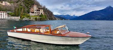 Classic Venetian Wooden Limousine with Captain