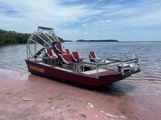 Airboat Tours Tarpon Springs! Anclote Key, Mangroves, beaches