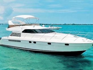 Cruise in Comfort: 65FT Flybridge Yacht for Rent in Fort Lauderdale