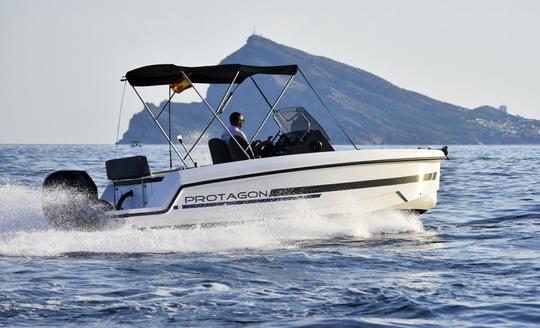 Protagon 600 Boat Rental Altea, Spain