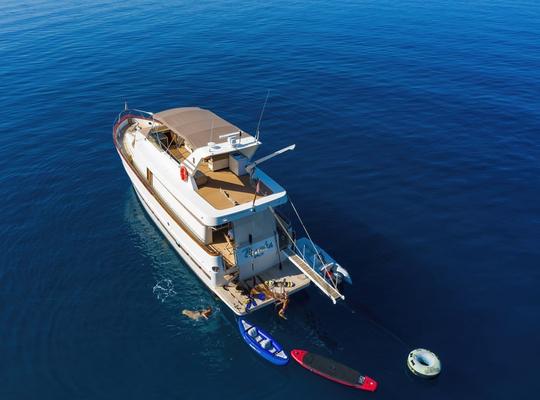 Classic M/Y BLANKA, ACI Marina Split, Croatia