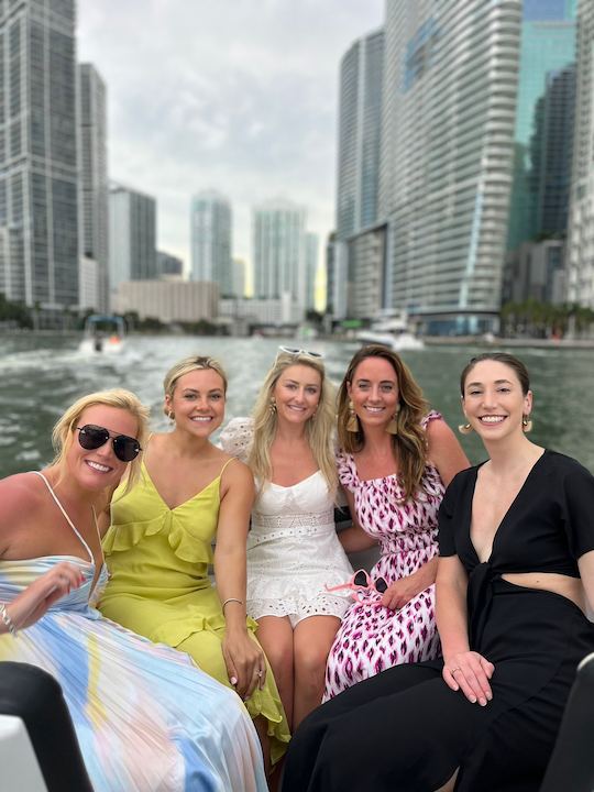 Miami Private Boat Tour for friends and family