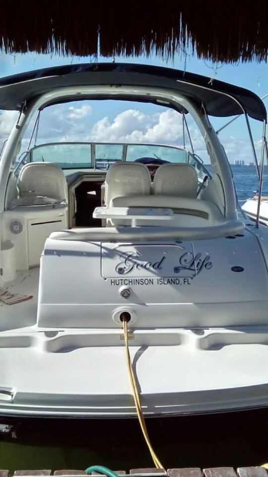 Cuddy Sea Ray 40 ft Sundancer for tour summer getaway at sea !