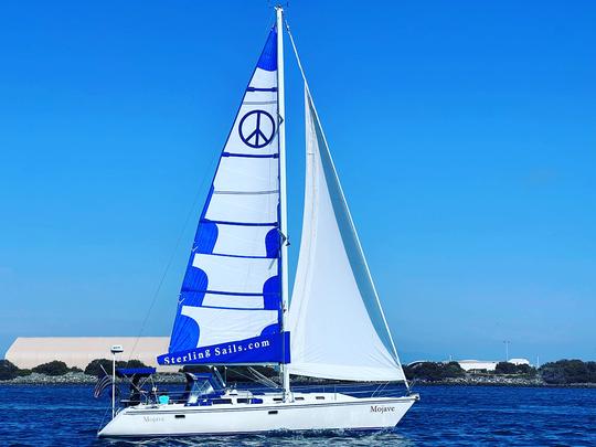 42ft Catalina MkII Sailing Yacht in The San Diego Bay, California