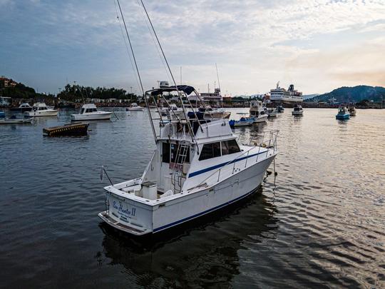 Yate personalizado de 40 pies para viajes memorables de crucero y pesca deportiva