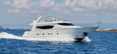 Luxury Nautica 90ft Power Mega Yacht Rental in Cote d'Azur, France 