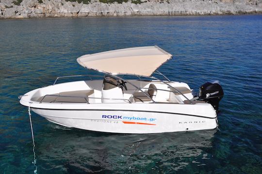 Nireus Optima 490 en Rock my boat en Rodas