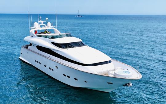 84ft Malex Ann Maiora Mega Yacht available for charter in Puerto Banus, Marbella