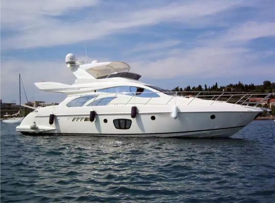 ENJOY CARTAGENA on a 55FT AZIMUT Luxury Yacht!