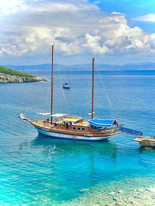 50 Capacity Traditional Turkish Sailing Yacht. Saint Mary, Enjoy The Silence!