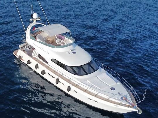 67' Fully Crewed Motor Yacht