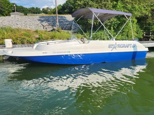 20ft Starcraft Limited Deckboat!!