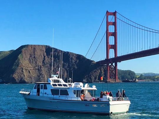 Yacht de croisière de 56 pieds pour grands groupes dans la baie de San Francisco !