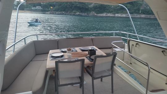 60ft Prestige High Standard Power Mega Yacht Rental in Rio de Janeiro, Brazil