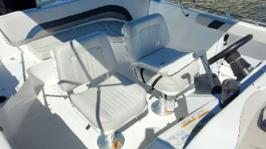 "Betty Ruth II" Charter in GA | Hurricane 236 Sundeck Center Console 