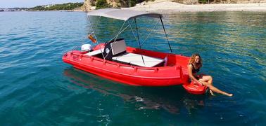 Aluguel de barcos sem licença em Altea | Whaly 500 Powerboat