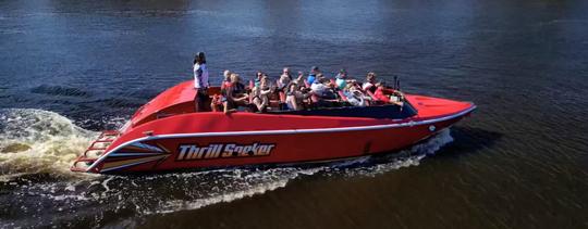 Thrilling Adrenaline Sightseeing Jet Boat Ride In North Myrtle Beach