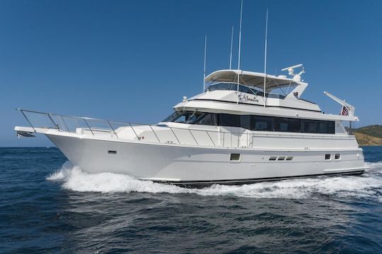 Your Next Adventure aboard the Hatteras 70ft Motor Yacht