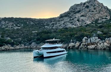 Fountaine Pajot MY44 Power Catamaran Rental in Saint-Tropez 