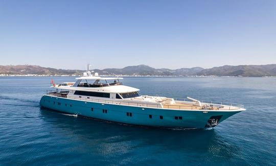 40 Meter Custom Megayacht with 6 Cabins in Mugla, Turkey