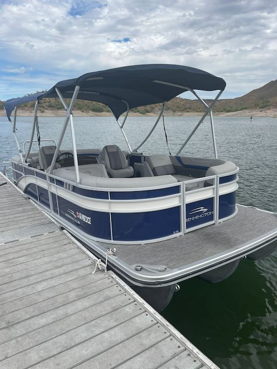 Tritoon Bennington 2023 à Lake Pleasant 150 CV 