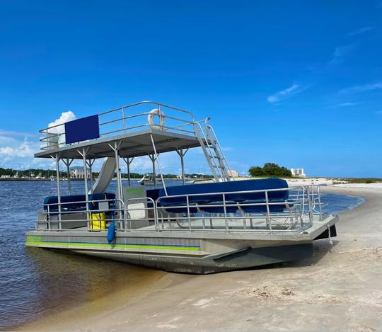 Barco deslizante de dois andares em Fort Walton Beach!