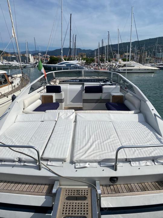 Yacht Pershing de 40 pieds à Portofino, Cinque Terre, golfe du Tigullio