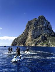 Visita guiada em jet ski até ES VEDRA - Duração 1h 30 min