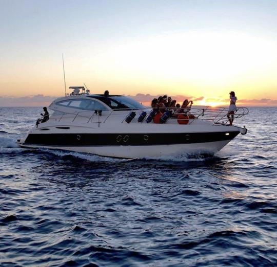 47ft Cranchi Mediterranee Luxury Motor Yacht Captained Charter in Honolulu