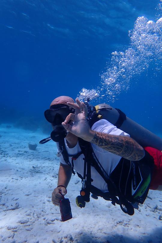 オランダカリブ海にあるボネール島の海底パラダイスでの2タンクボートダイビング！