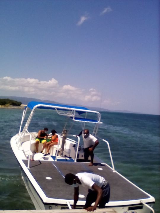 Parasailing in Trelawny Parish