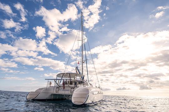 Catamaran Sailing Fountain Pajot Bahia 46 Rental in Amarilla Golf, Canarias