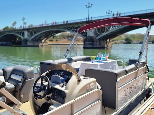 BERGANTE : Private Cruise in Seville, Spain - 11 People Pontoon