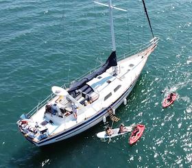 55ft Irwin Sailboat in Marina del Rey, YOUR PRIVATE GROUP BEST CHOICE IN L.A.!