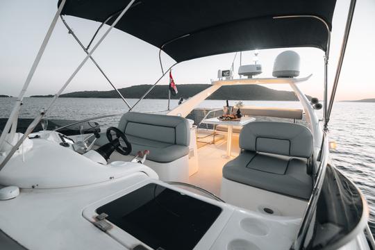 Sunseeker Manhattan 48 FLY Explorez l'Adriatique:)