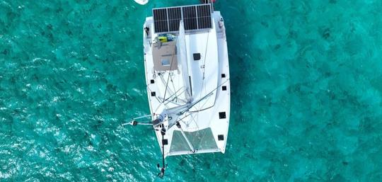 Catamaran à voile moderne de 40 pieds Fountain Pajot, sans se ruiner, BVI