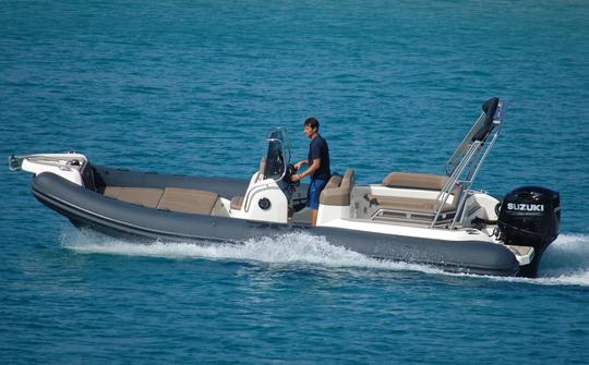 Barco BSC 70 elegance RIB en alquiler en Villasimius