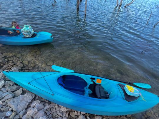 ¡Dos kayaks de sirena con extras!