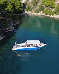 Brač, Šolta et Blue Lagoon : escapade insulaire unique avec boissons et naufrage inclus