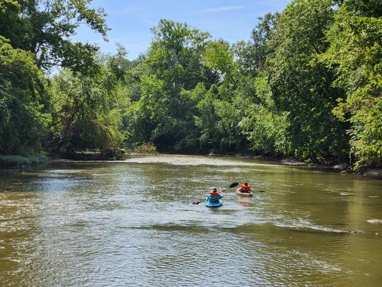 Faites du kayak sur le pont en Y et les voies navigables pittoresques de Zanesville