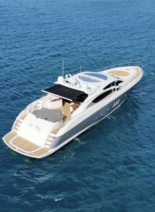 Méga-yacht Sunseeker Predator de 82 pieds ! ! !