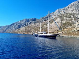 Private 89' Gulet Yacht charter, Sail Cruise Around Beautiful Mykonos