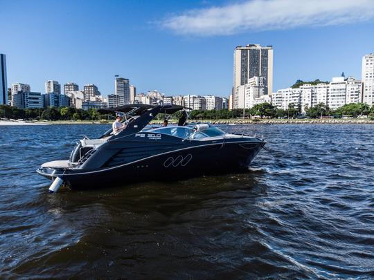 31ft Black Pearl Motor Yacht Rental in Rio de Janeiro, Brazil