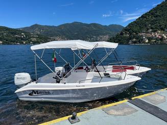 Marino alquila un barco en el lago de Como - SELF DRIVING 40CV