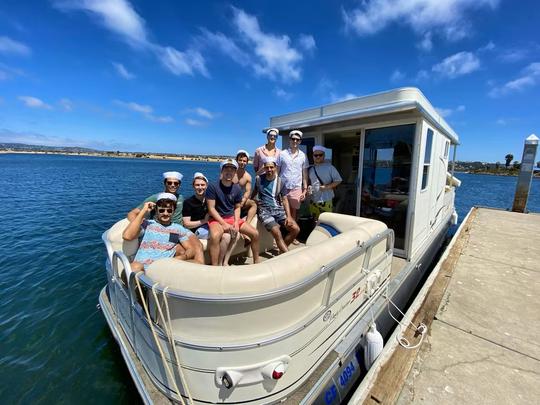 Ultimate San Diego Party Boat: 32’ Double Deck Cruiser w/ Water Slide & Captain