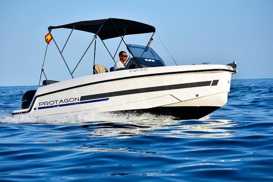 Protagon 600 Boat Rental Altea, Spain