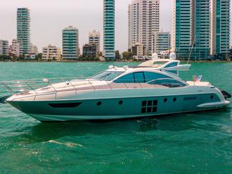 ENJOY CARTAGENA on a 62FT AZIMUT Luxury Yacht!