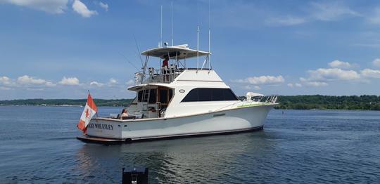 Enjoy Georgian Bay on a 55' Luxurious Ocean Going Yacht