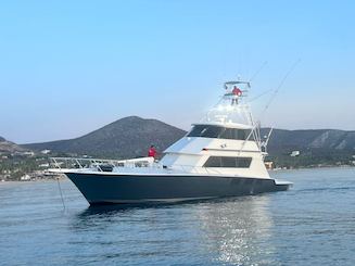 65' Hatteras Enclosed Flybridge “Premium” in Cabo